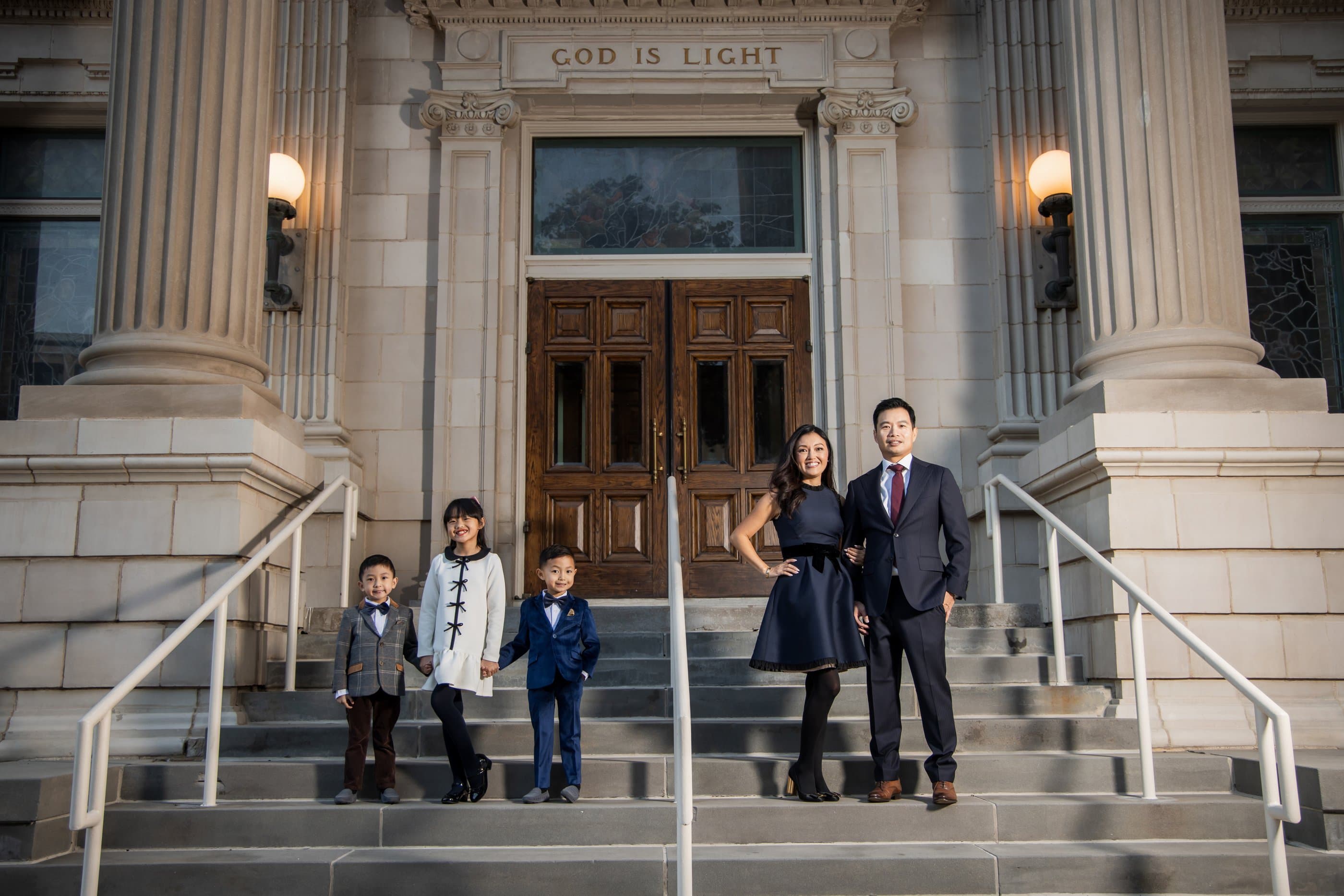 The Lam family — founders of The Light Ahead Movement